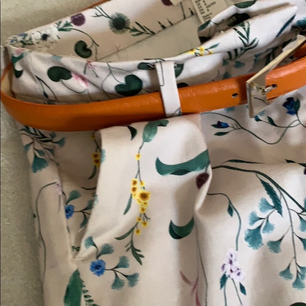 Multicolored pencil pants